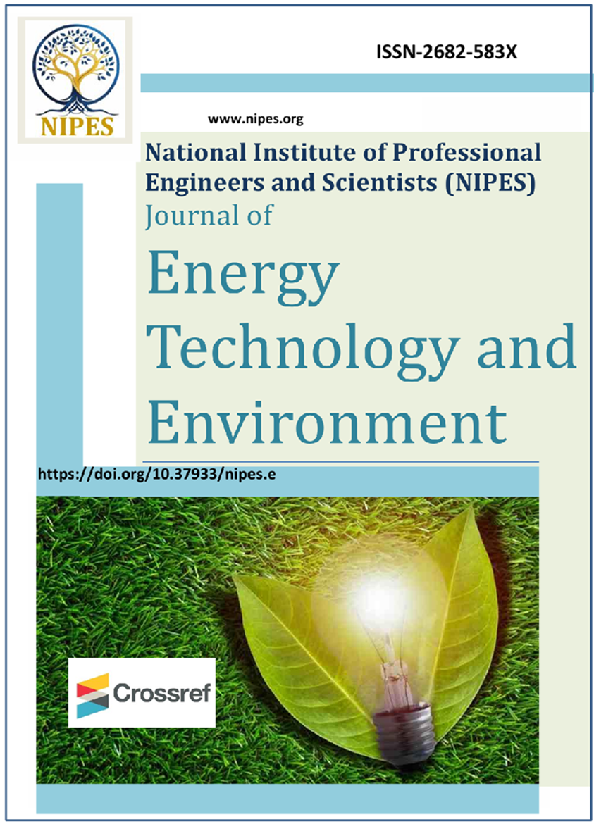 Journal of Energy Technology and Environment